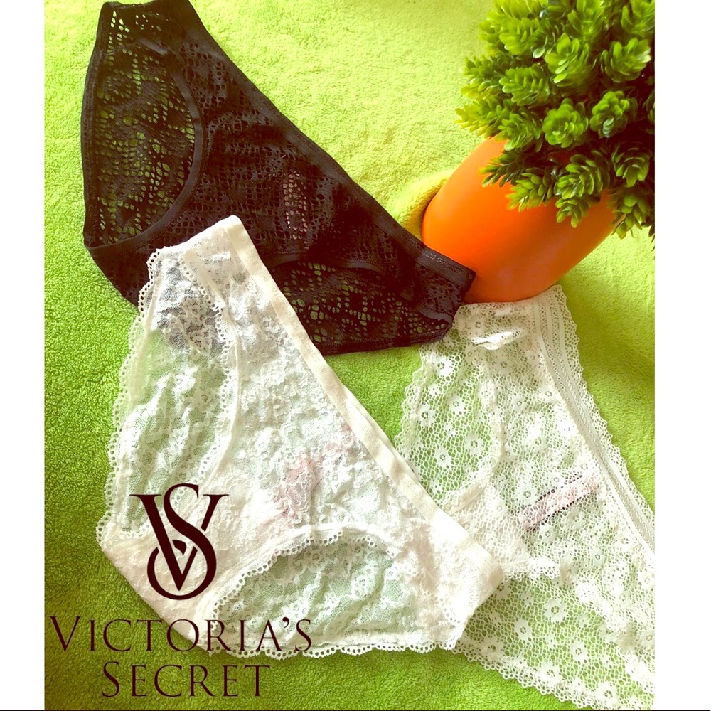 NWT Three Victoria’s Secret Panty S/P